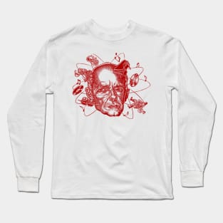 Atomic Béla Bartók (red) Long Sleeve T-Shirt